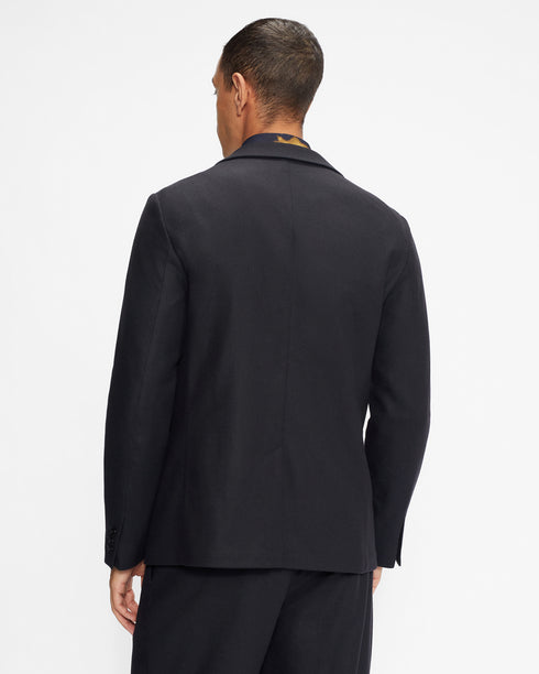 <P>Plain Flannel Blazer</P>